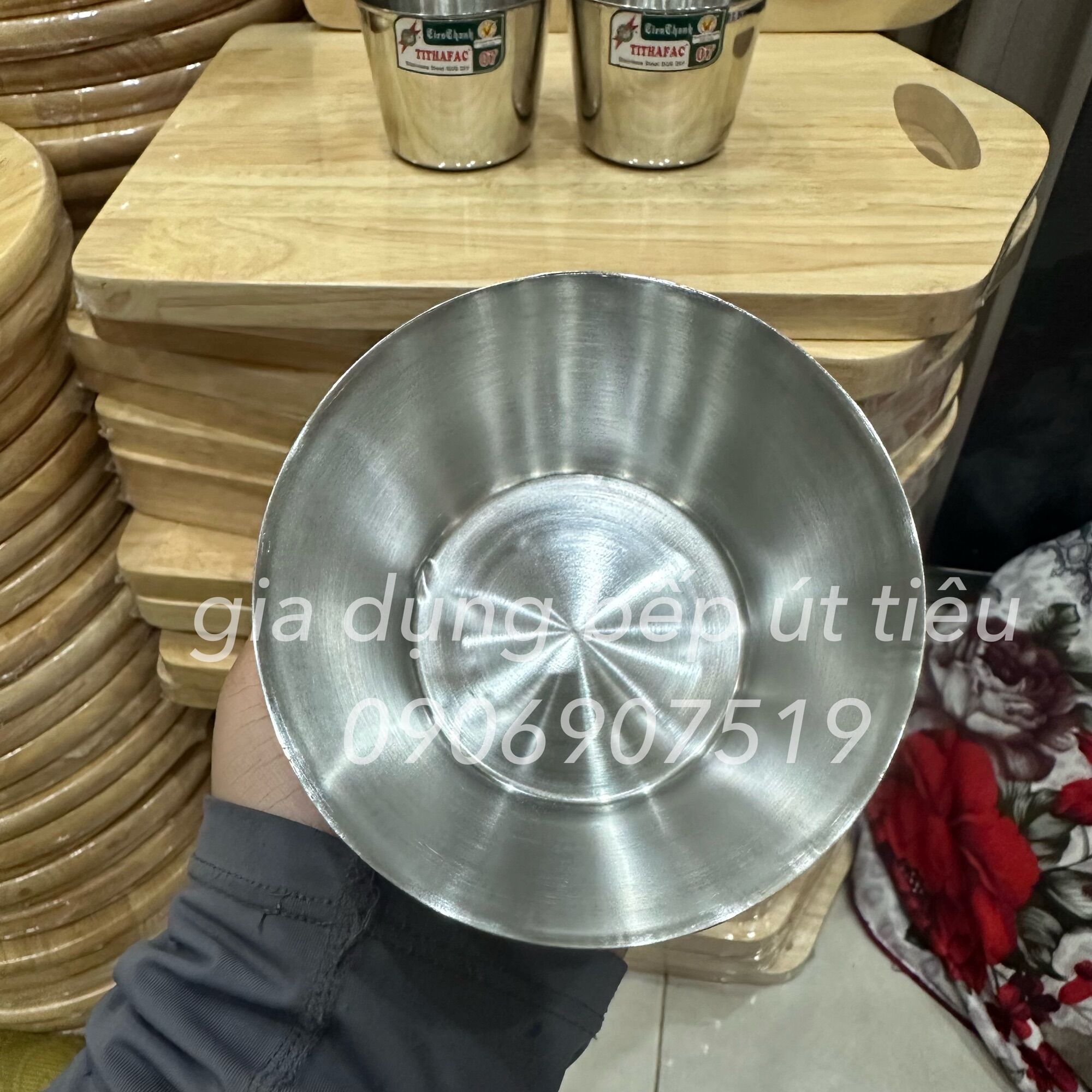 ly làm đá inox nhiều size 7cm,8cm,9cm,10cm