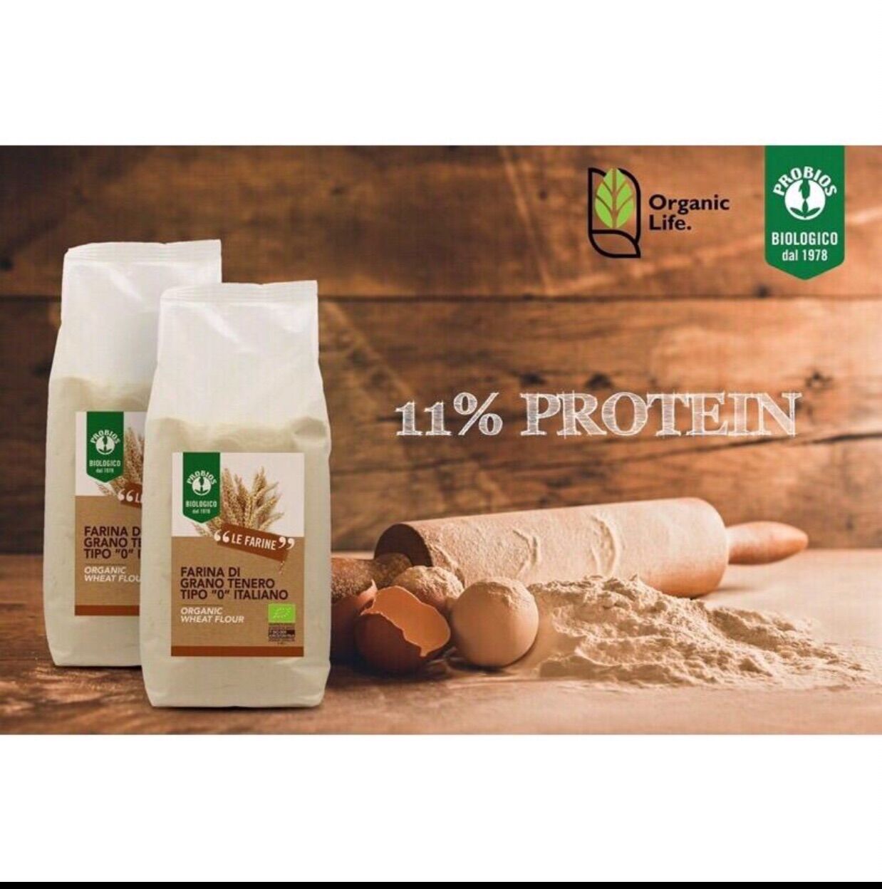 Bột mì đa dụng hữu cơ Probios - Ý