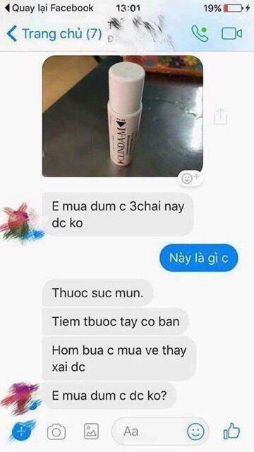 Chấm Mụn Clinda-M Thái Lan