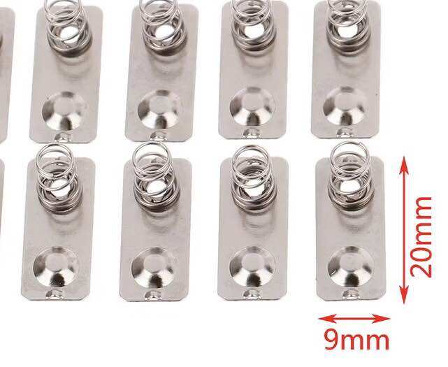 Bộ 4 lò xo chân pin AA-AAA