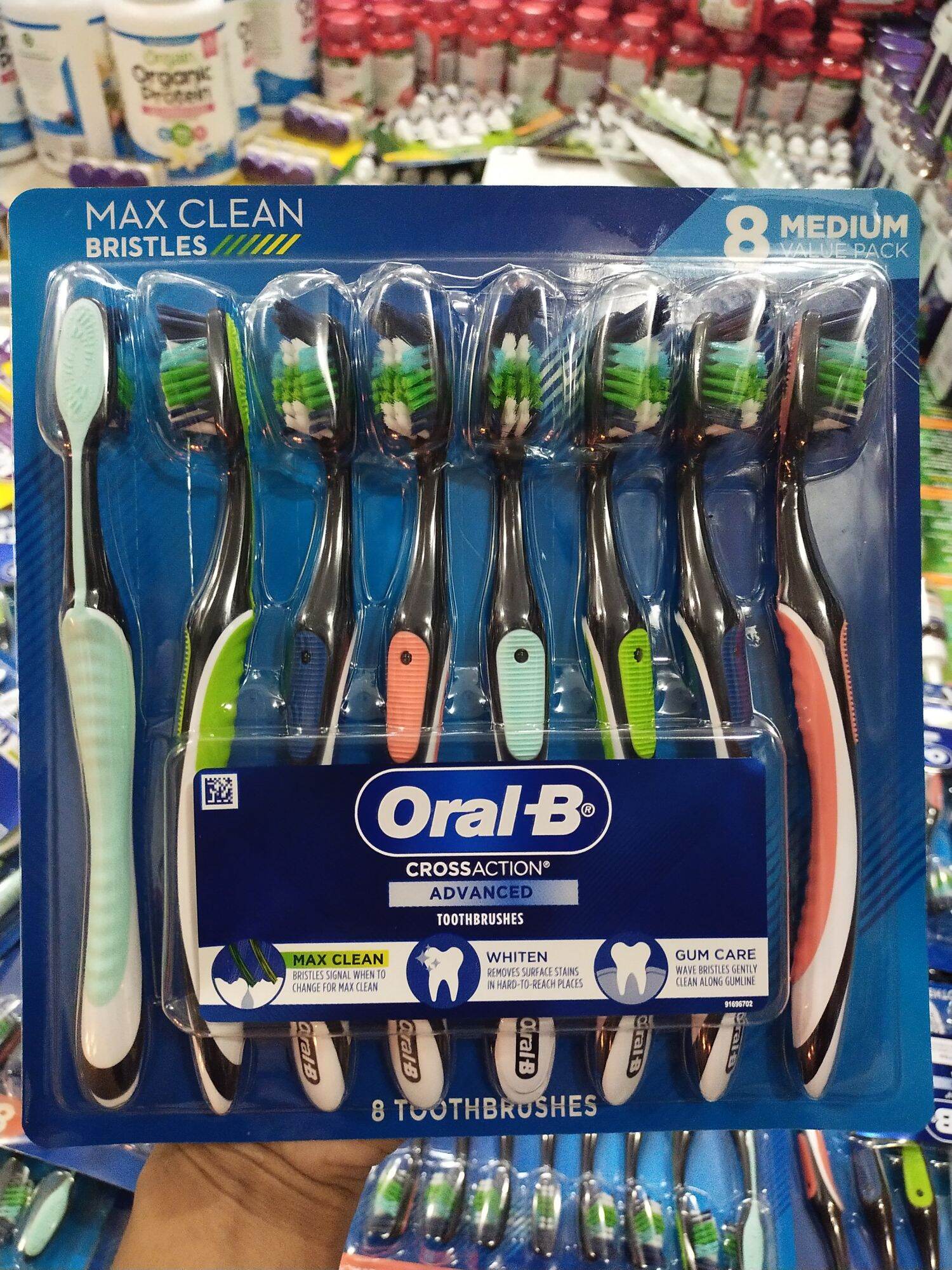 Bàn chải đánh răng Oral-B hàng nội địa Mỹ sét 8cây