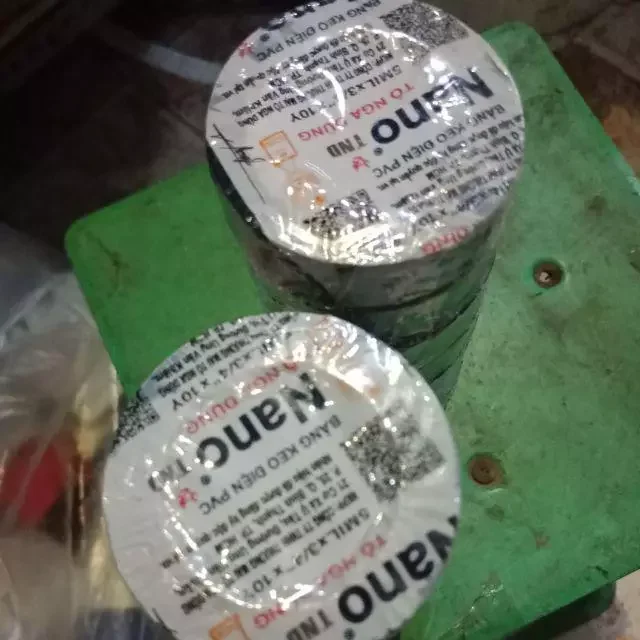 [HCM]Băng keo cách điện màu đen NANO