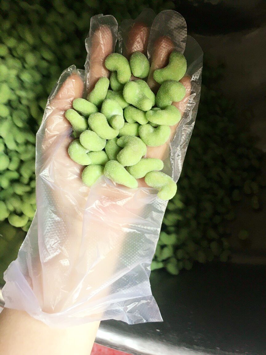 hạt điều wasabi loại 1 cay cay 500g
