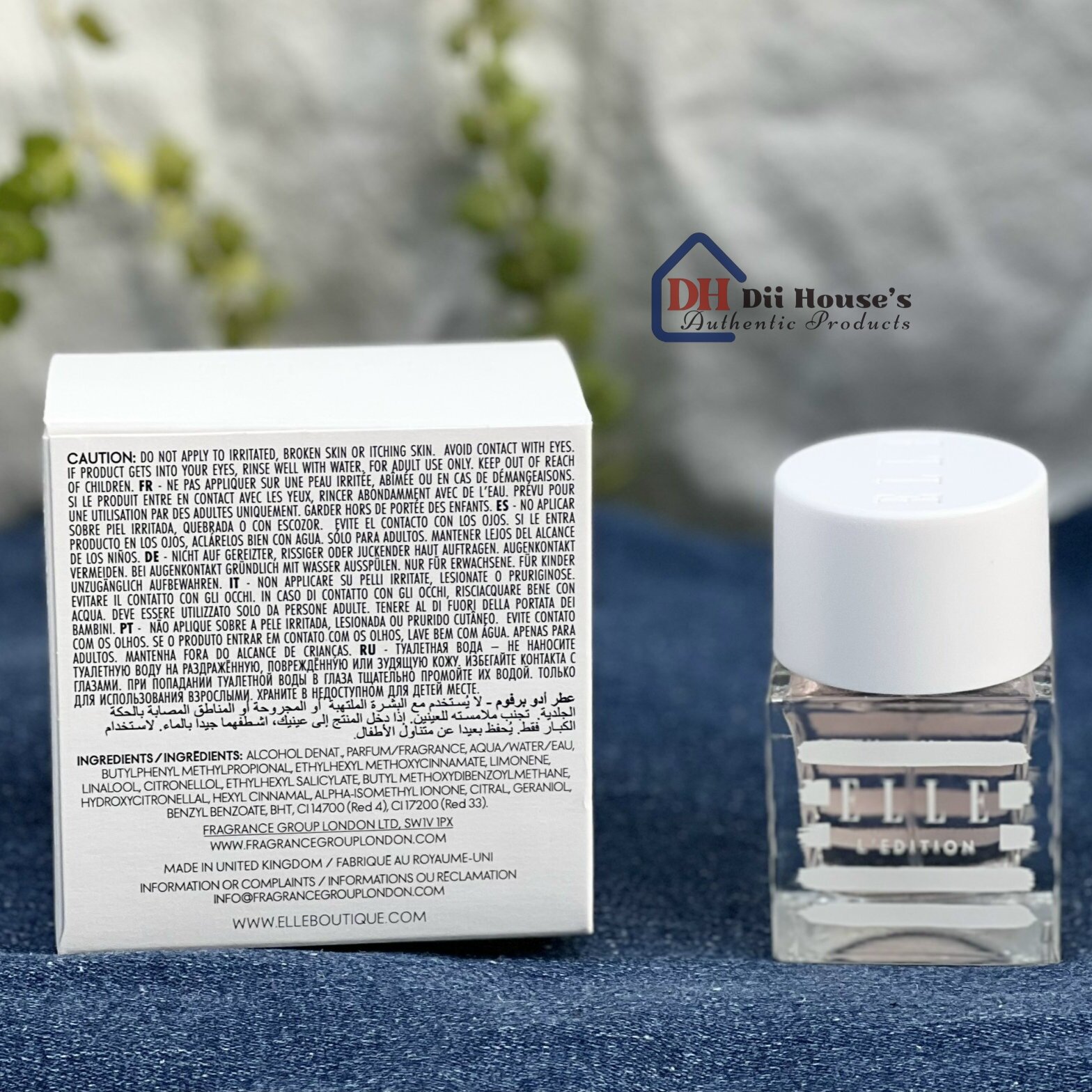 Nước Hoa Nữ ELLE L'edition Eau De Parfum EDP 30ml (Bản Giới Hạn).