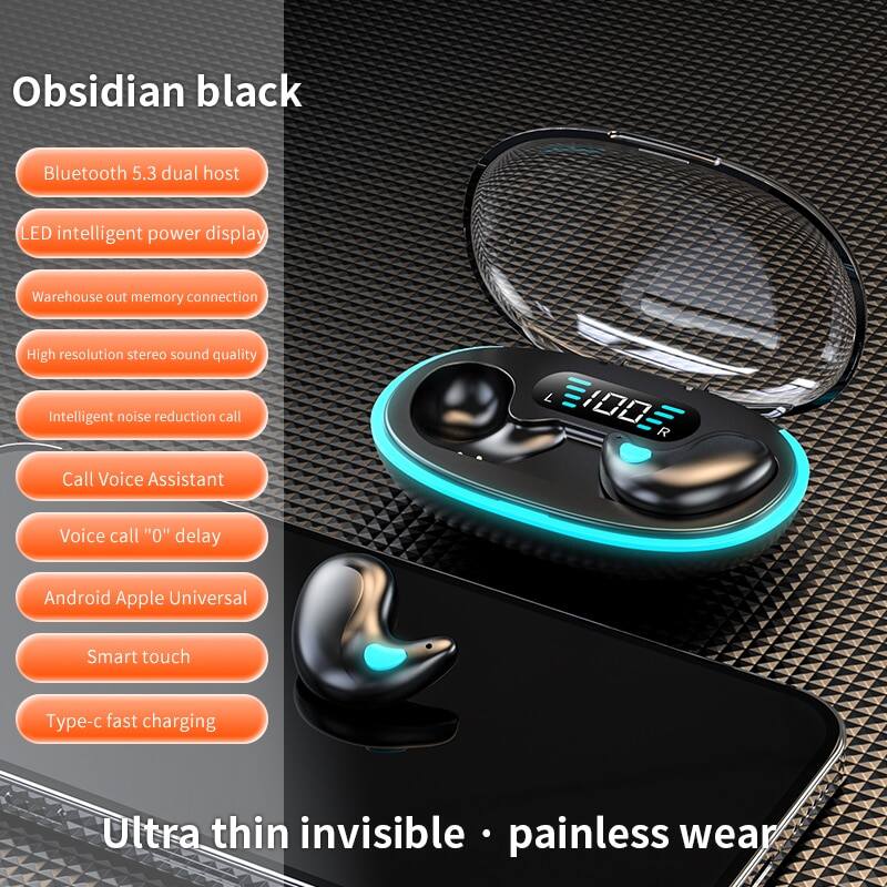 New X55 Bluetooth Tai Nghe Không Dây Earbuds Tai Móc Bluetooth Tai Nghe Bass Giảm Tiếng Ồn Earbuds Hifi Stereo Tai Nghe