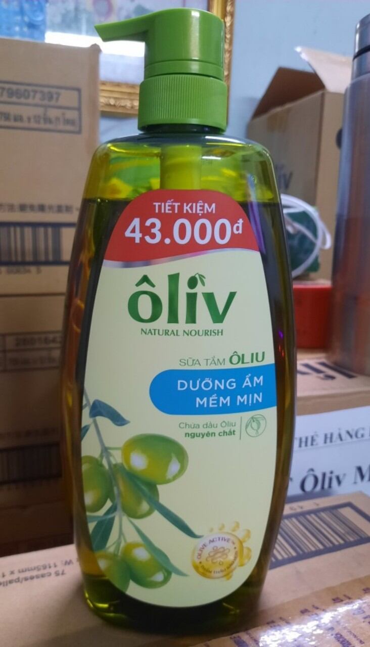 Sữa tắm Ôliv chai 1000ml