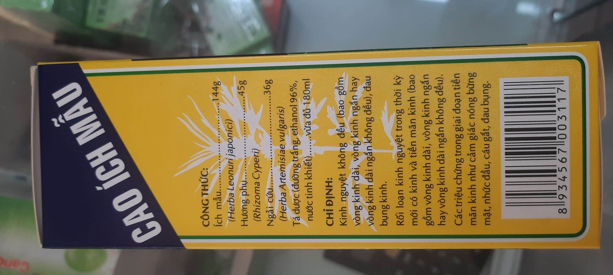 Cao Ích Mẫu Chai 180ml
