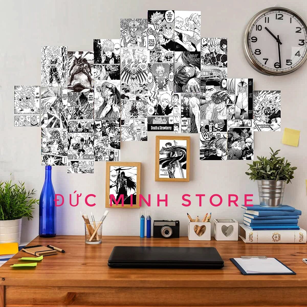 [MANGA WALL] MANGA DECAL DÁN TƯỜNG CÓ KEO SẴN, CHỈ CẦN LỘT DÁN, ANIME One Piece, Tokyo Revengers, Jujutsu Kaisen, Naruto, Haikyuu!, My Hero Academia, Kimetsu No Yaiba