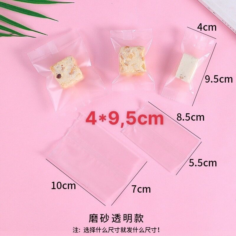 100 túi đựng kẹo Nougat nhiều mẫu