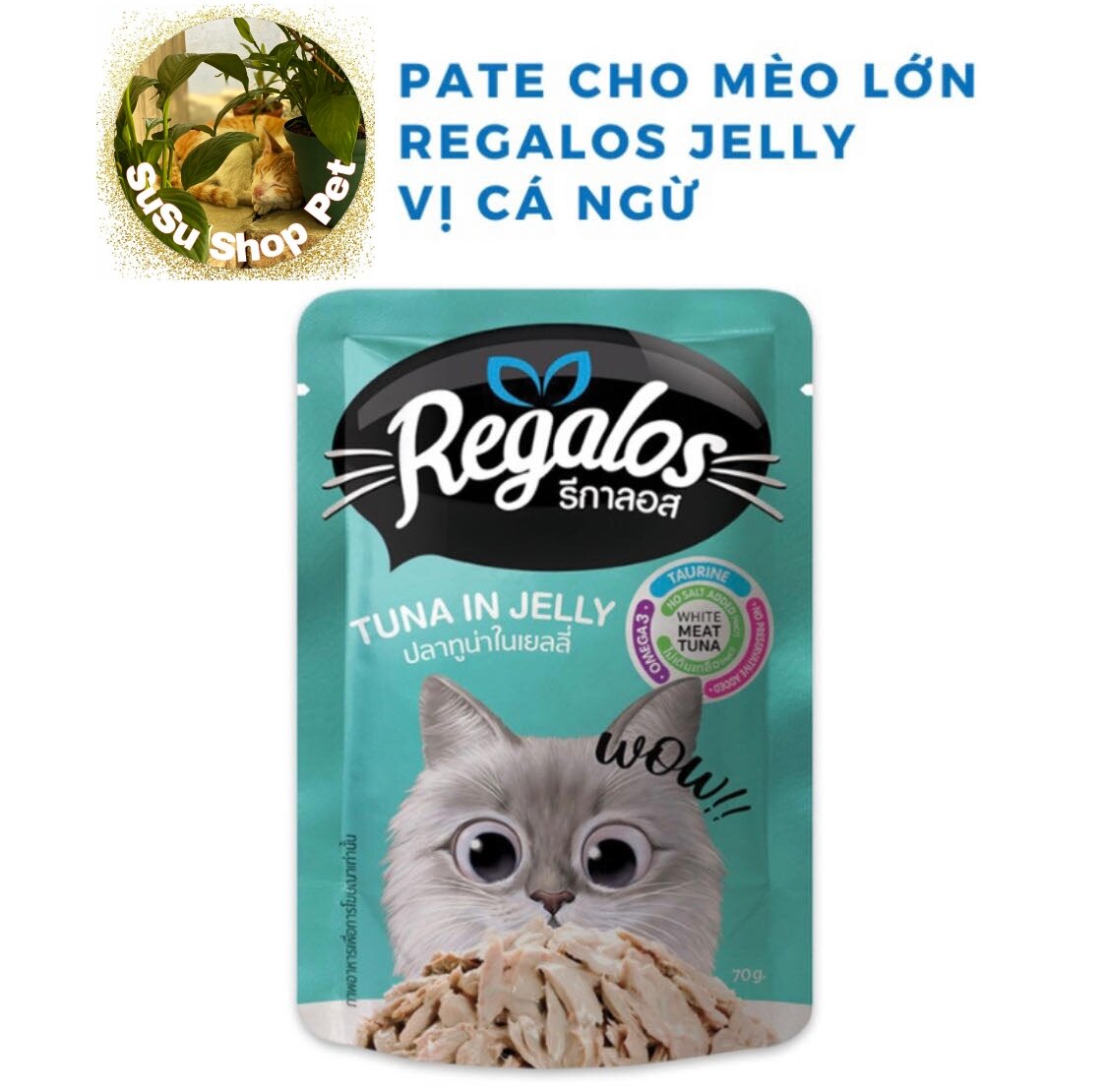 PATE REGALOS - GÓI 70GR [Combo 10 gói]