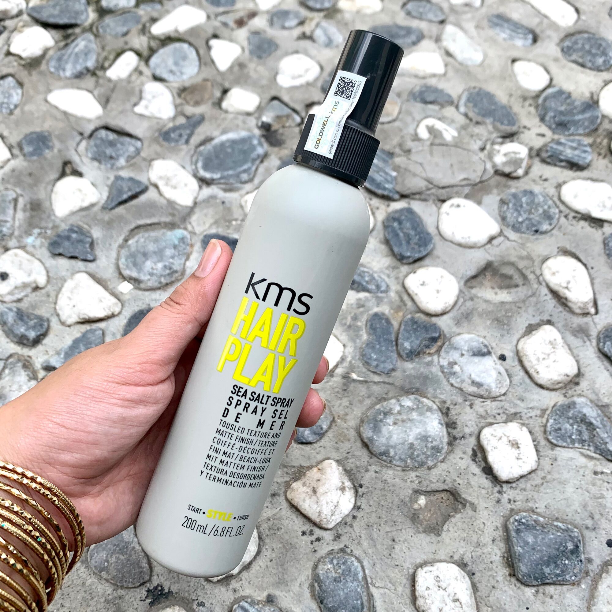 Xịt muối biển kms hair play sea salt spray 200ml