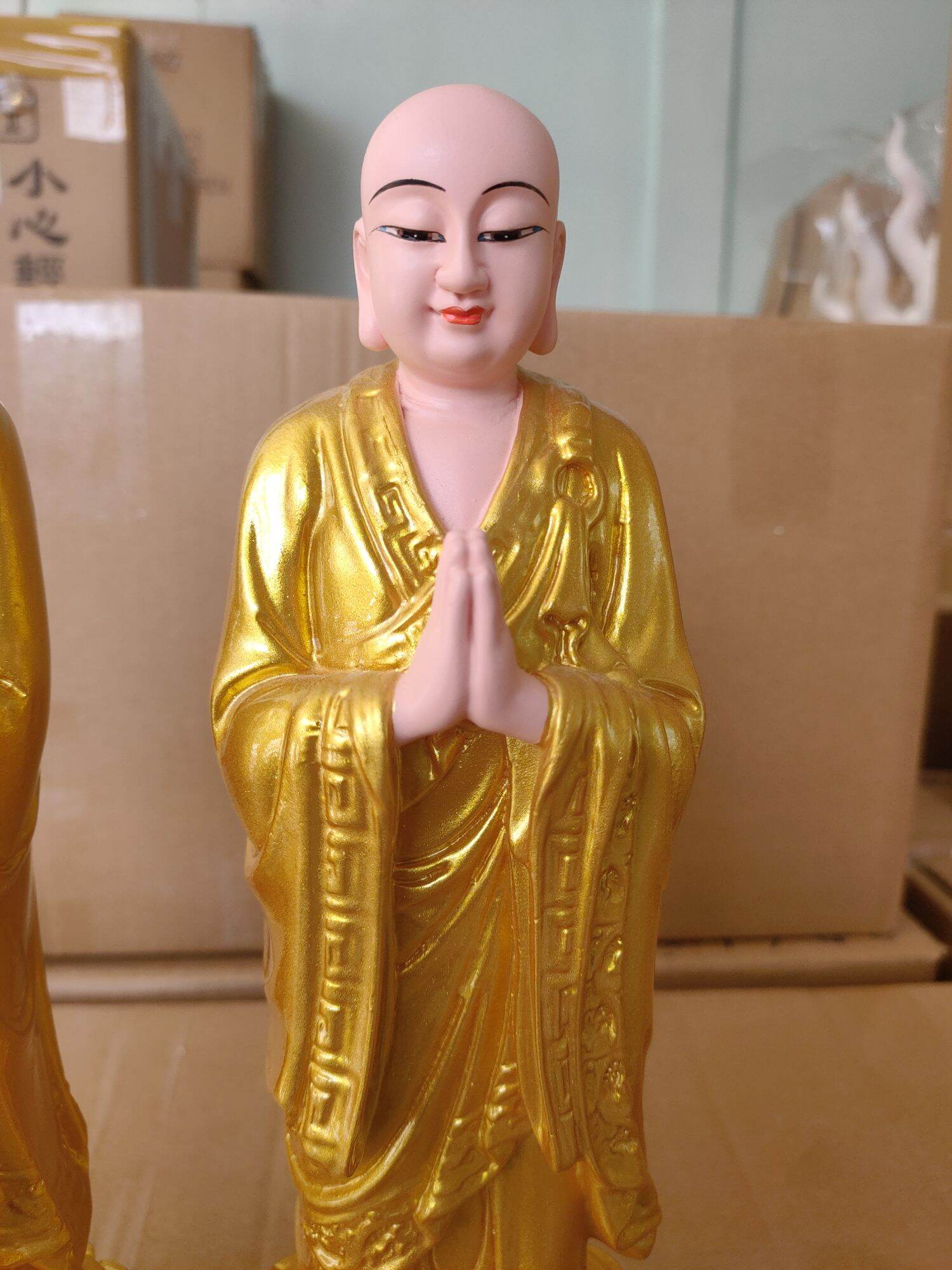 Tượng Ananda và Ca Diếp cao 30cm