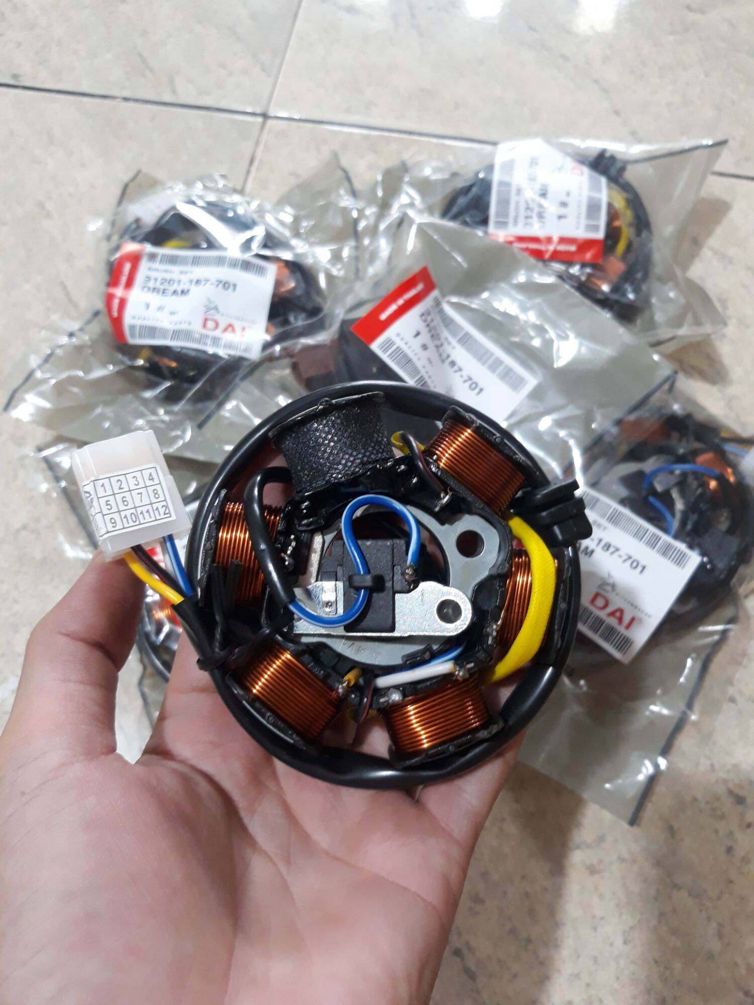 [HCM]mâm lửa 6 cuộng. lửa mạnh  xe wave dram
