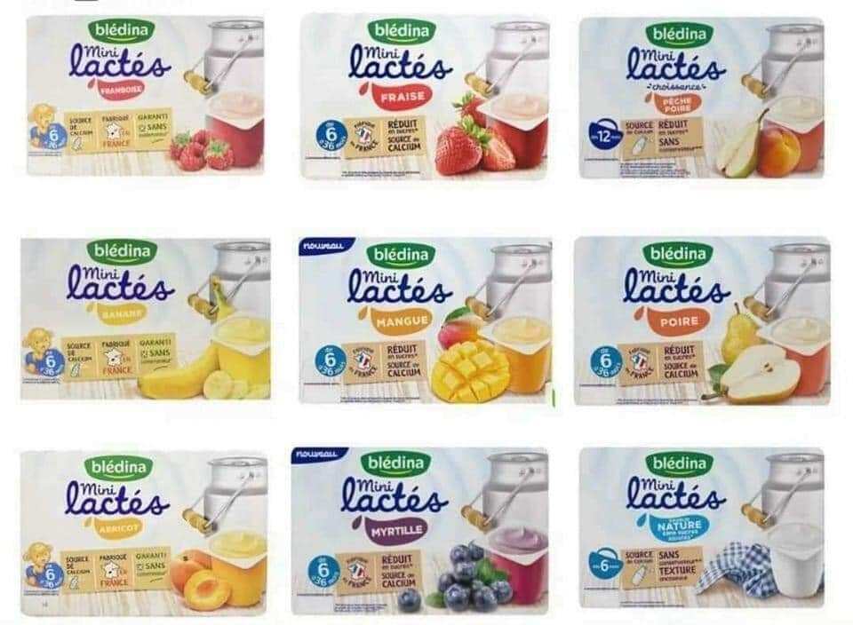 Sữa chua Bledina Pháp không cần bảo quản lạnh cho bé từ 6m