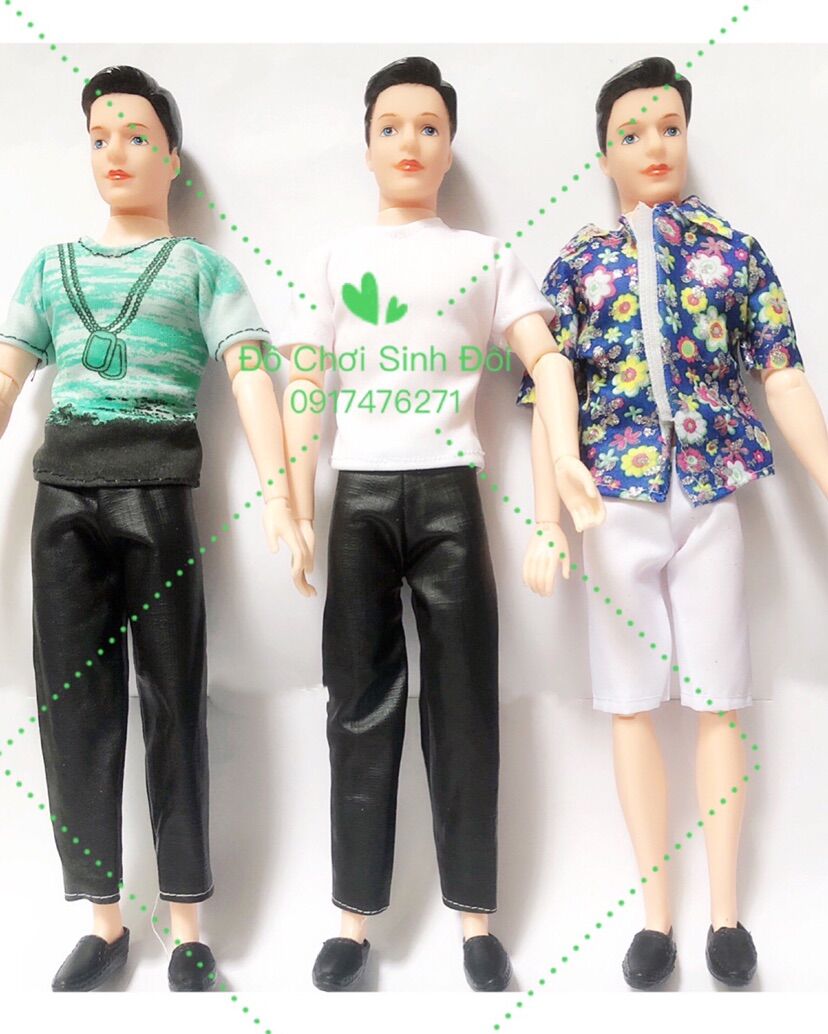 Bịt búp bê nam có khớp - 1 con ngẫu nhiên