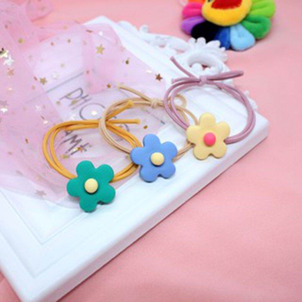Combo 10 dây cột tóc hoa anh đào