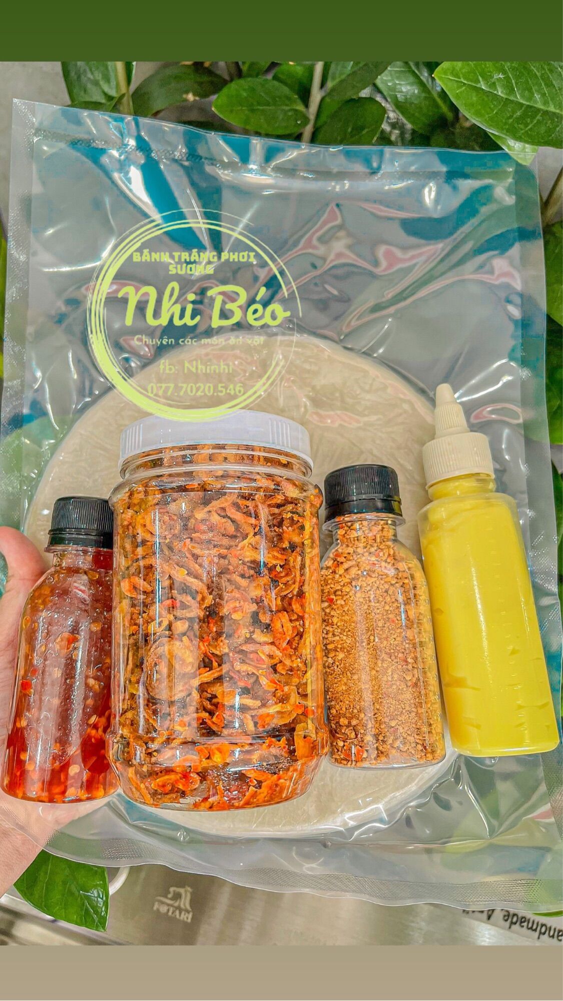 Bánh tráng phơi sương combo 4