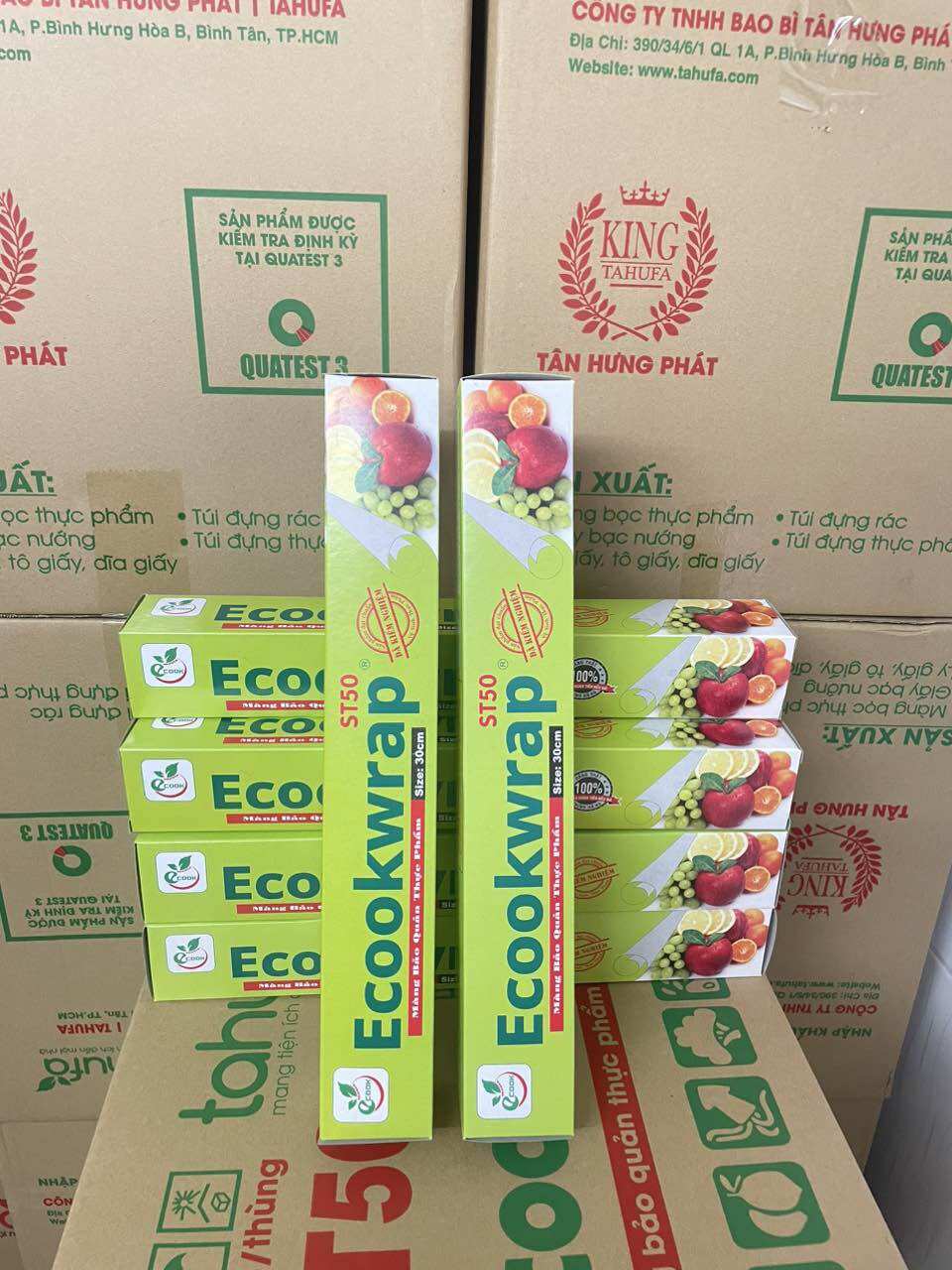Màng bọc thực phẩm ecookwrap st50 - size 30cm