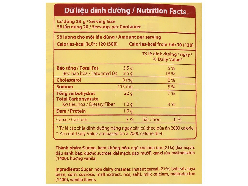 COMBO 3 GÓI NGŨ CỐC DINH DƯỠNG MACCEREAL 560g
