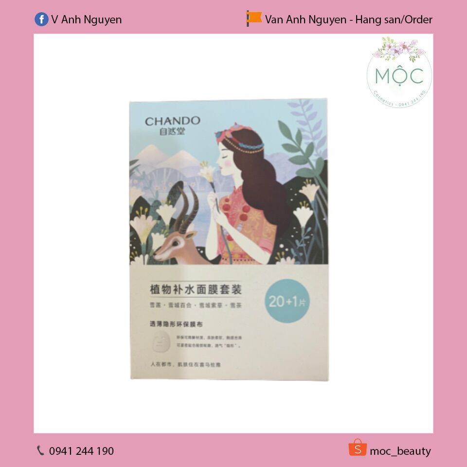 Set 20M - 21M mặt nạ Chando