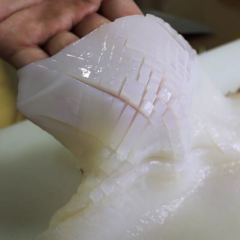 Dao khứa mực, dụng cụ khía mực