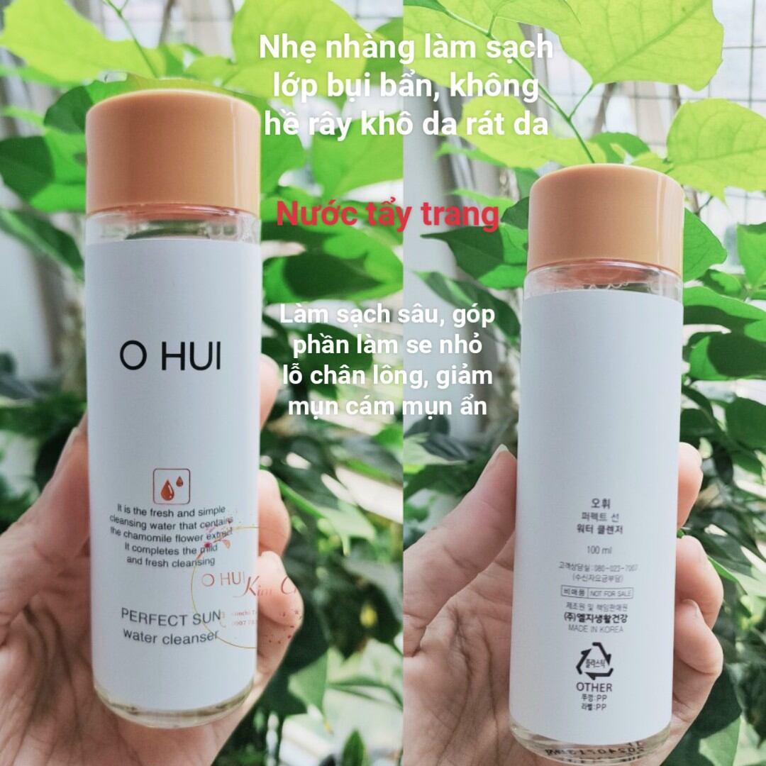 Nước Tẩy Trang Ohui 100ml
tách sét