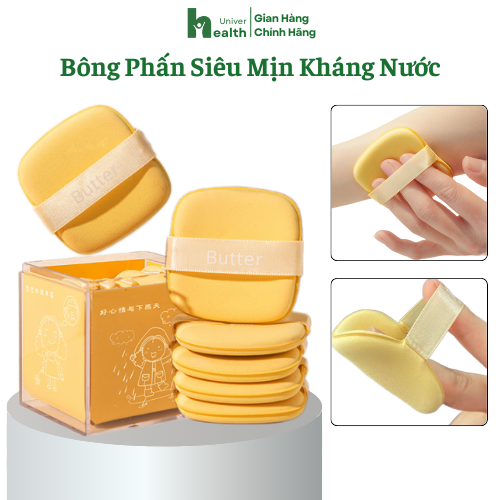 Bông phấn dạng lỏng siêu mềm đệm không khí kem nền dụng cụ trang điểm phổ biến dạng kem hai mặt