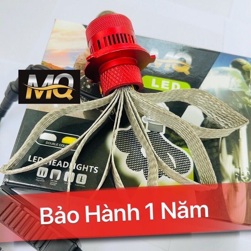 Đèn Pha Led RUBY Bi Cầu Mini 2 Mầu Đuôi Công Chuyên Ô Tô Xe Máy 2021