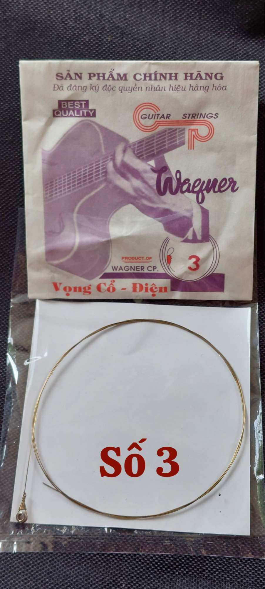 Dây đàn guitar vọng cổ điện (Bộ 06 sợi)