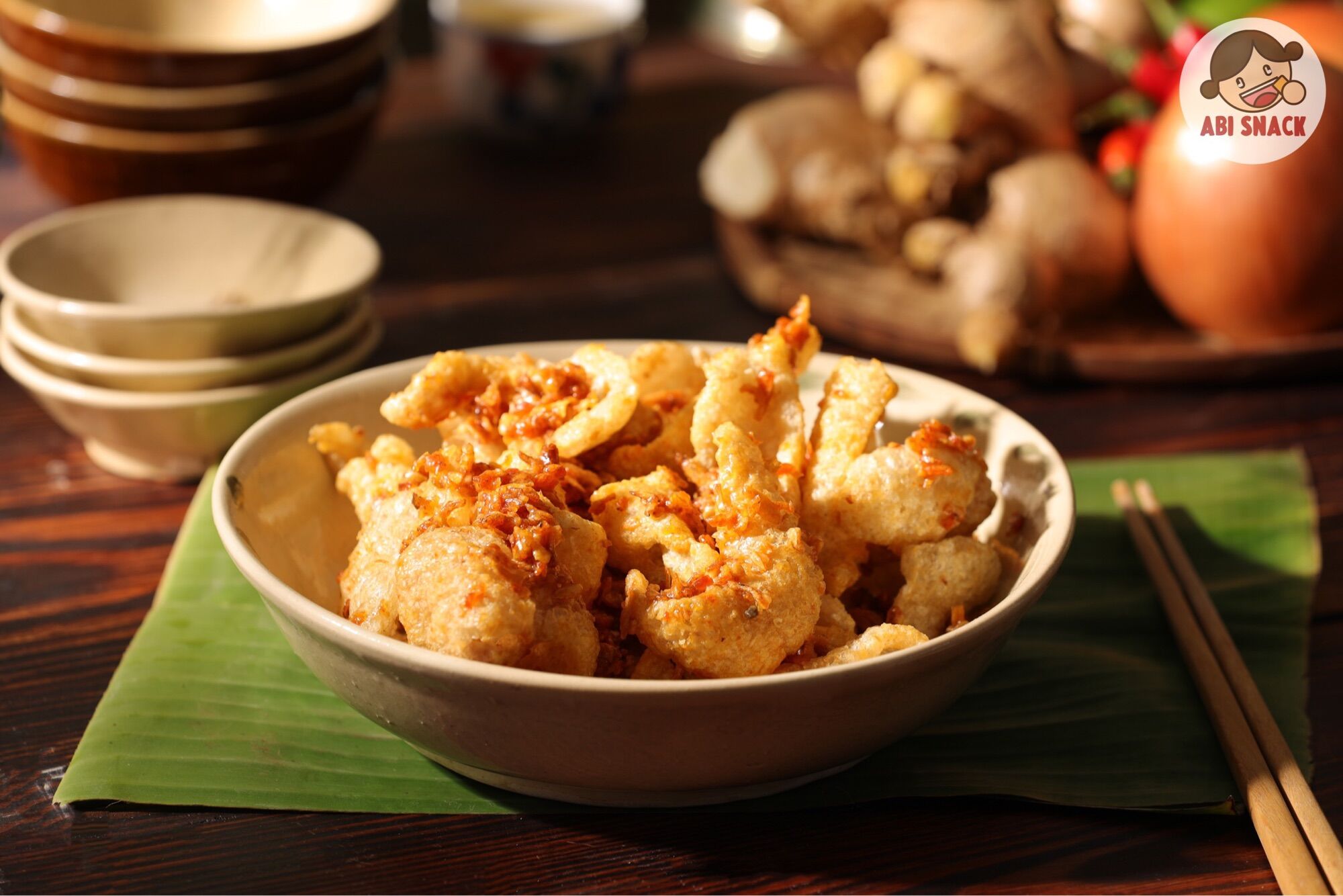 DA HEO LẮC SỐT ABI SNACK - DA HEO CHIÊN GIÒN