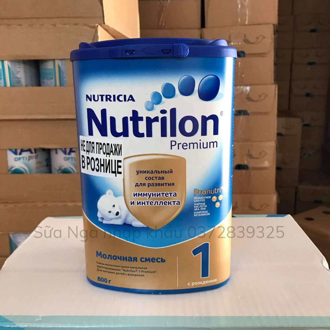 sữa NUTRILON Nga đủ số1234, hộp 800g