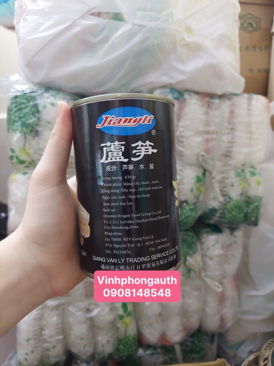 Măng tây đóng lon 430gr