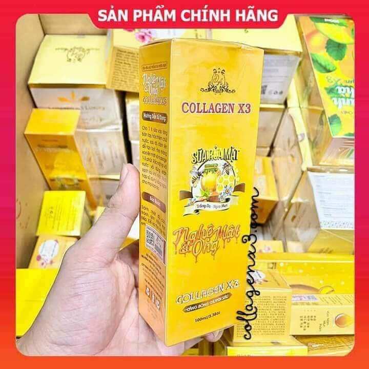 Sữa rửa mặt nghệ mật ong Collagenx3 Chính hãng Đông Anh