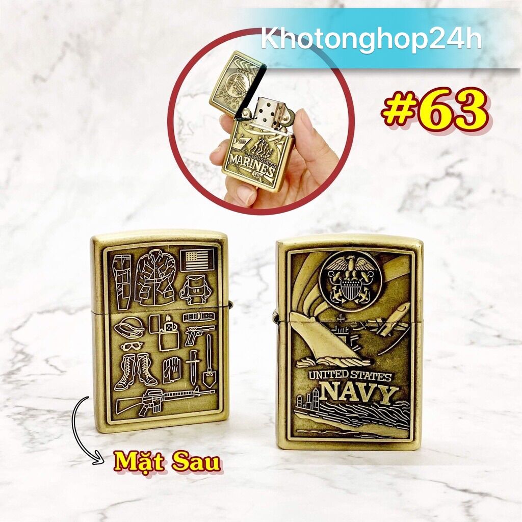 Bật Lửa quẹt Zippo độc lạ Hình Nổi Ai Cập Cổ đại