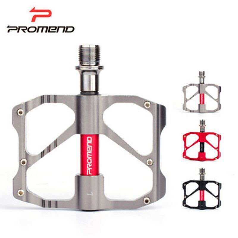 Pedal bàn đạp xe đạp Promend R87 chất liệu nhôm 3 bạc đạn