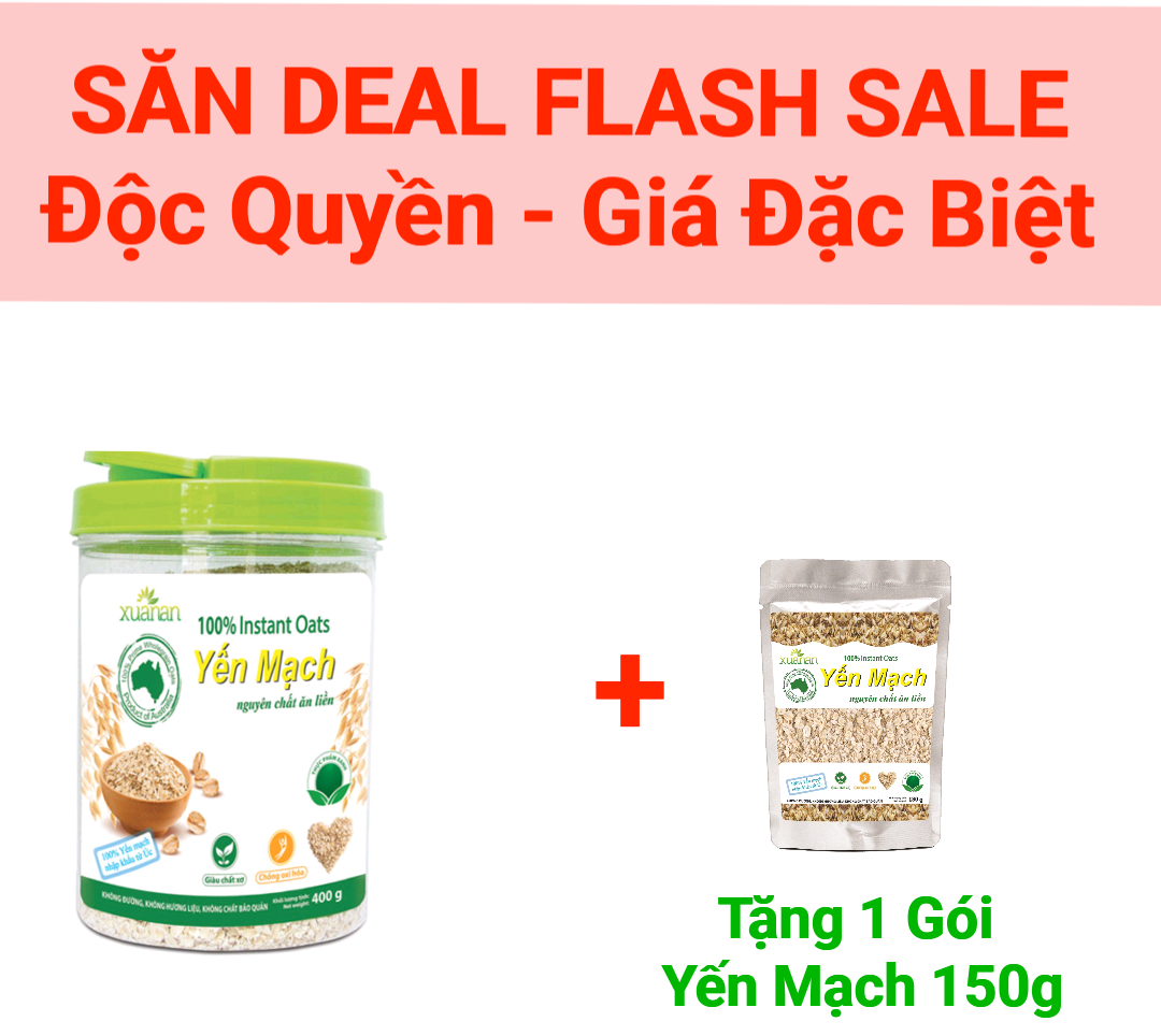 Yến mạch nguyên chất úc hộp 400g
