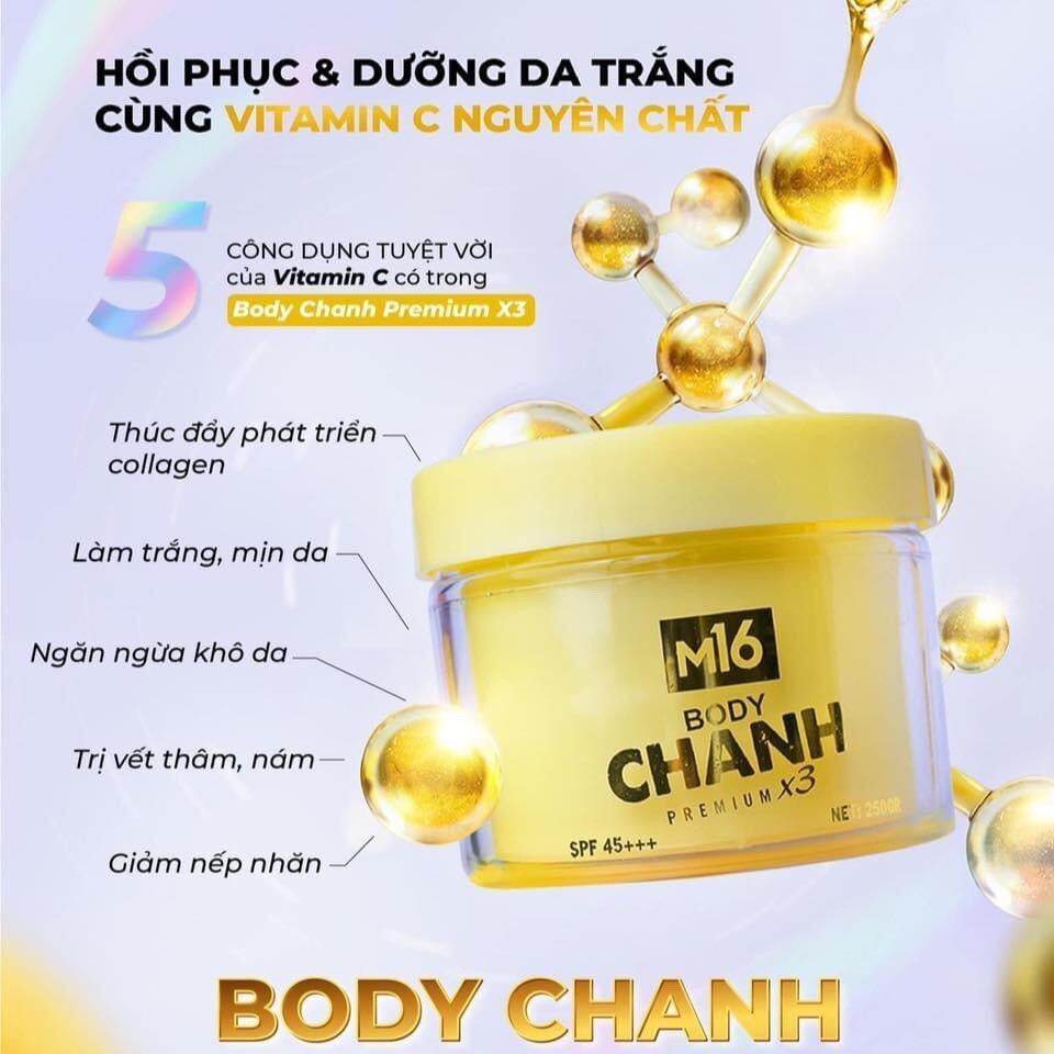 [Hcm]Body Chanh Premium X3 M16