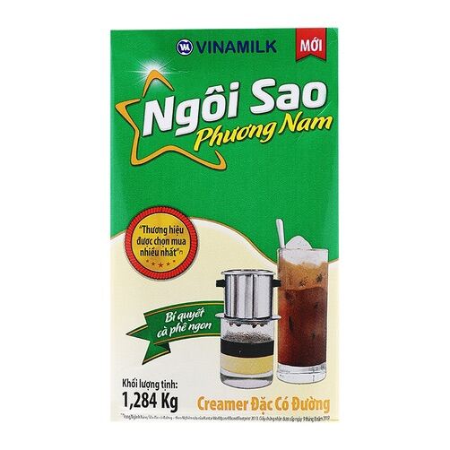 Sữa đặc hộp giấy Ngôi sao phương nam 1,284kg