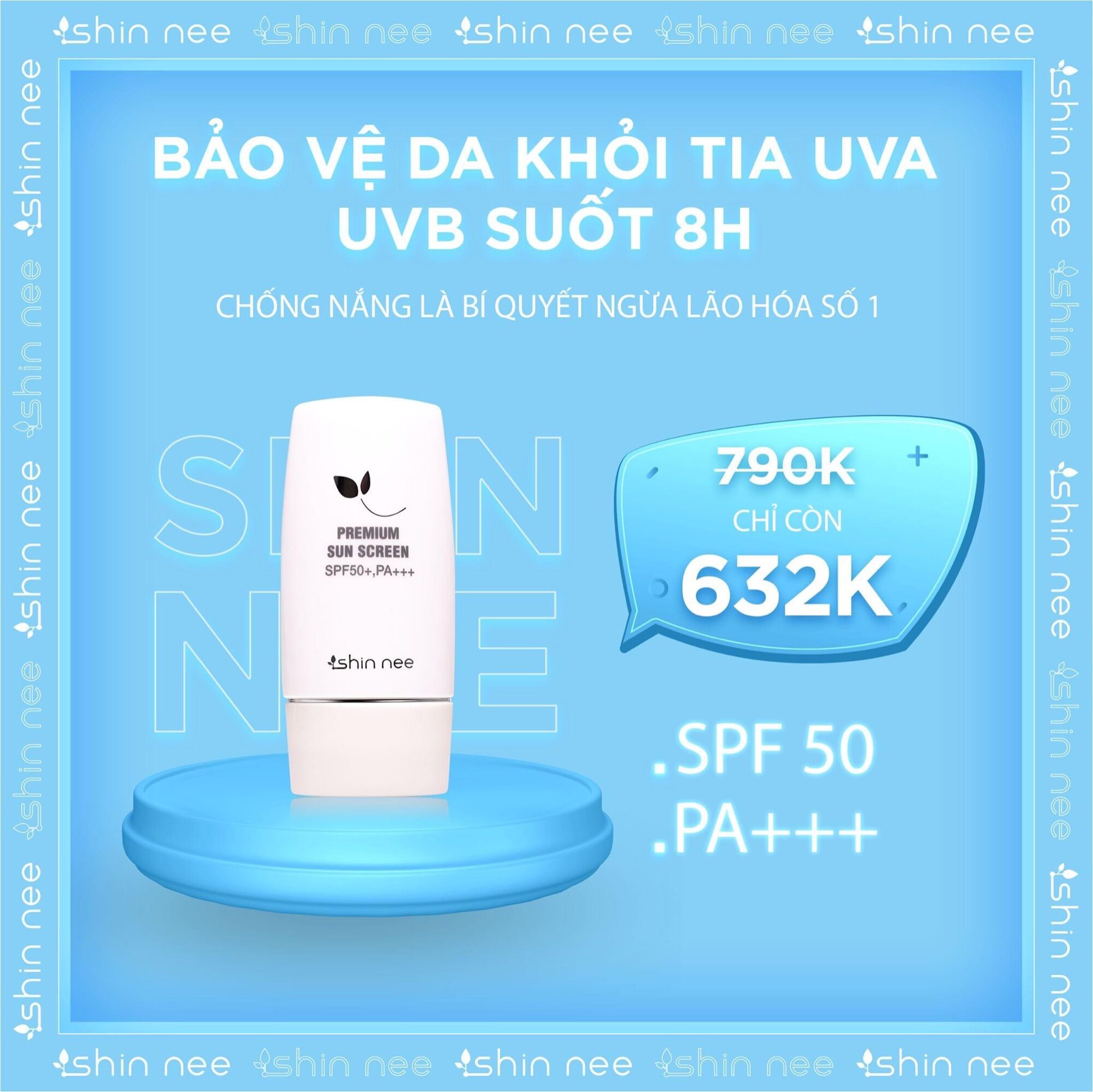 Kem chống nắng cho da nhạy cảm Shinnee