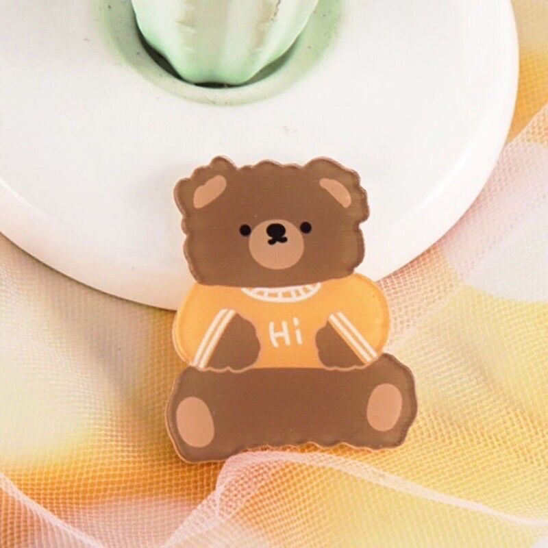 Sticker ghim cài trang trí balo, túi xách, …