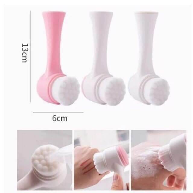 [HCM]Cọ rửa mặt 2 đầu