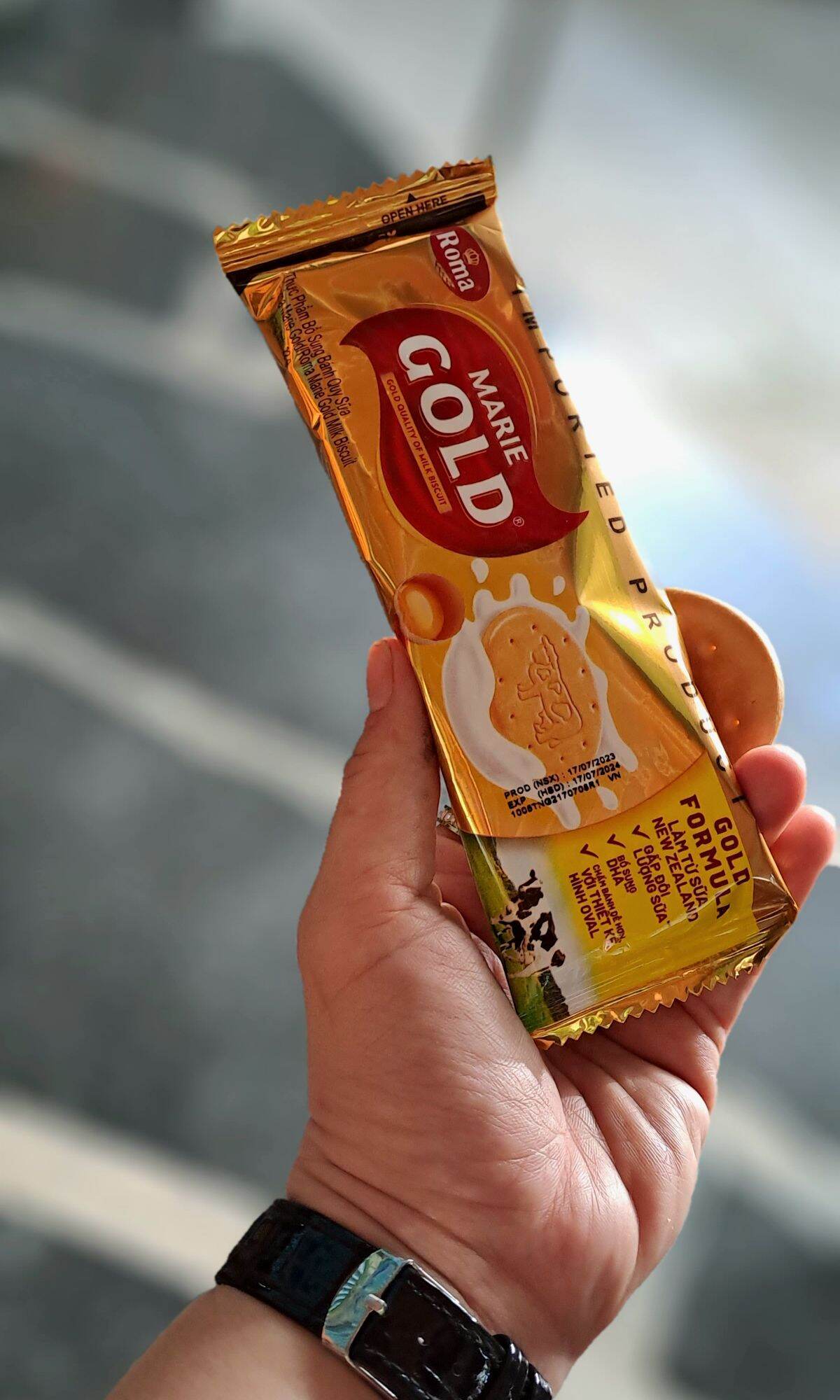 Bánh quy sữa Marie gold 220gr