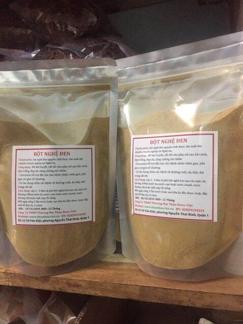 0,5kg bột nghệ đen nguyên chất