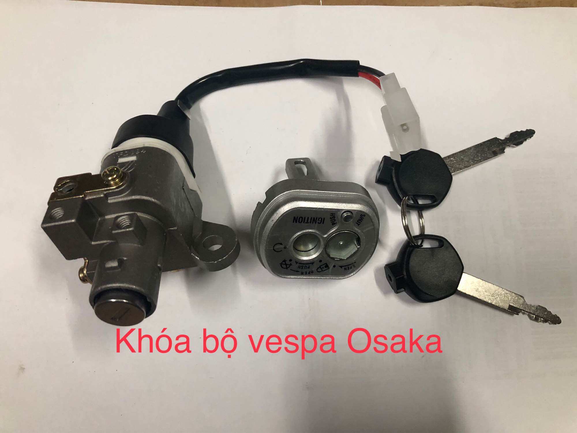 Khóa bộ xe điện Vespa, Xmen, khóa điện xe Ninja