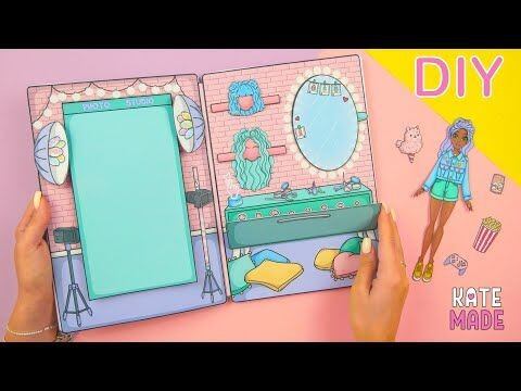 NHÀ CHO BÚP BÊ GIẤY 4 ( NHÀ CỦA BLOGGER THỎ JESSICA)
