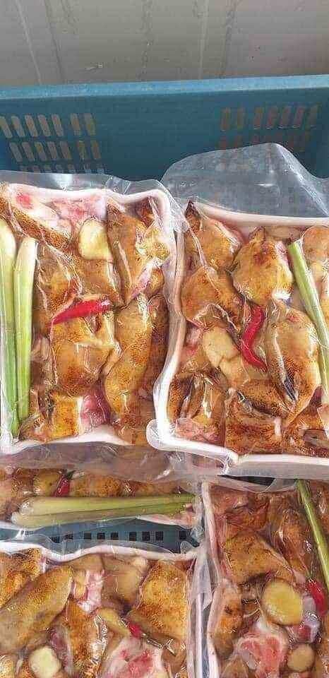 (hỏa tốc tphcm) 1kg Heo giả cày (1 sét đủ gia vị)