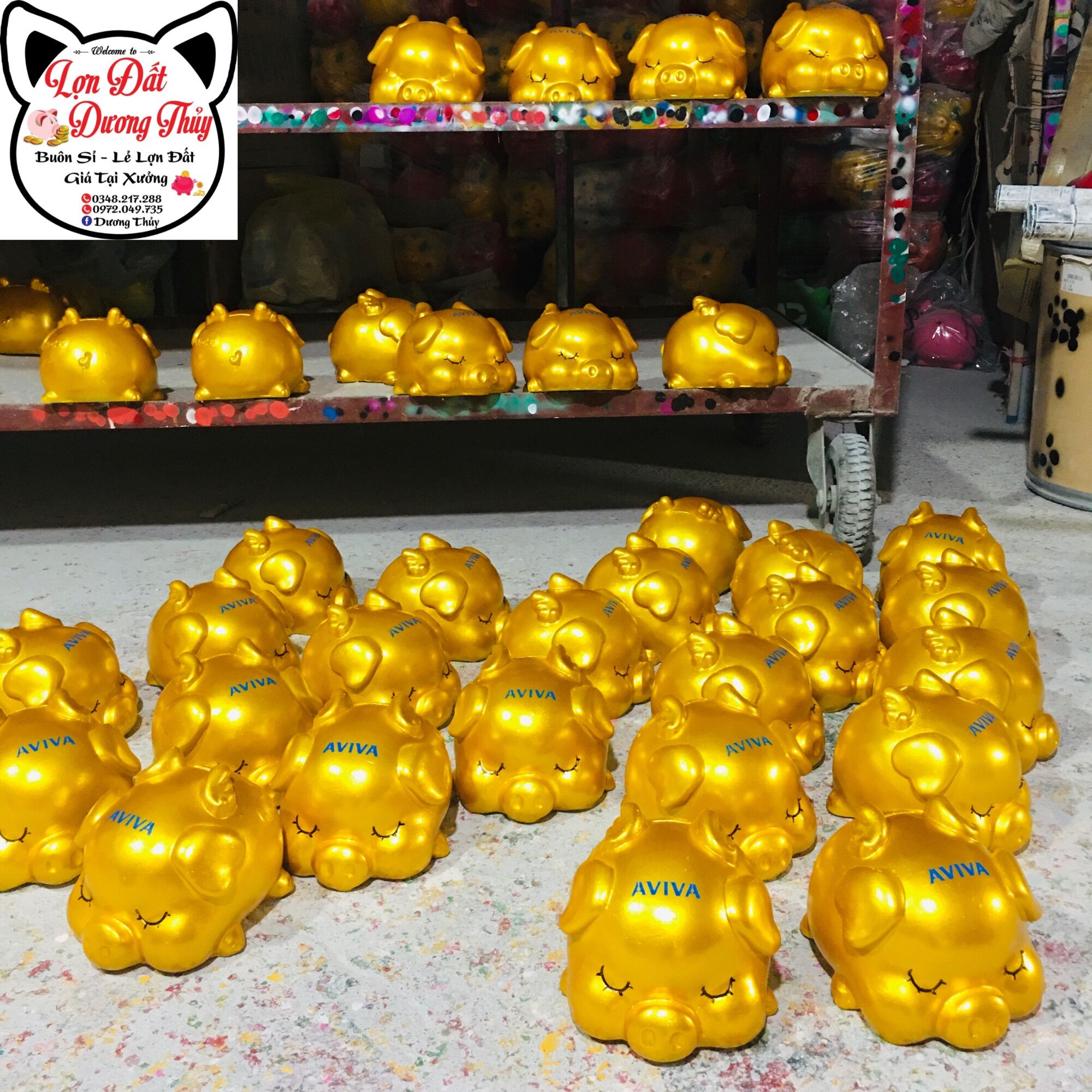 Lợn đất thiên thần, heo đất cánh tiên