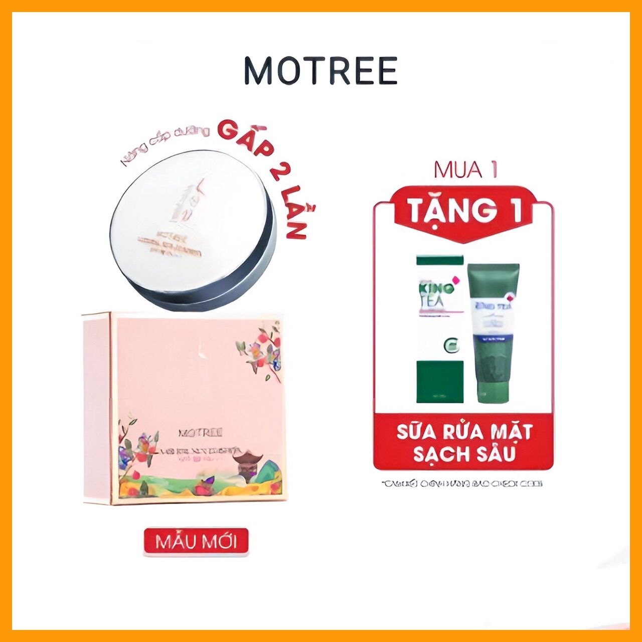 [HCM]Cushion chống nắng lựu sâm Motree 15gr spf50+++