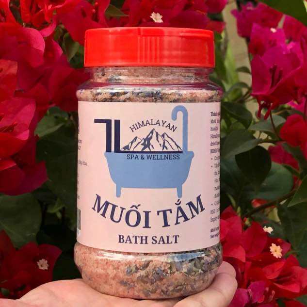 Muối hồng tắm ngâm chân Himalaya hương hoa TL Salt 250g