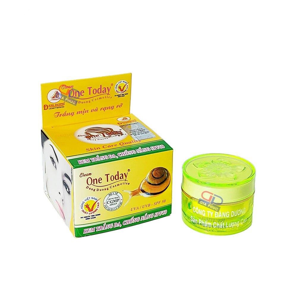 Kem one today trắng da-chống nắng spf50 hộp 9gr